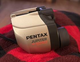 10-20mcf Pentax 236192 Jupiter Ii Compact Binoculars 10x Bk4 Prism Mcf Beige Black