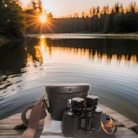 4344545 Pentax Vintage Asahi Prism Binoculars With Case 7x35 7.5 Degree Field Japan