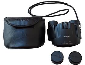 447216 Pentax Up 8x21 Compact Binoculars Fully Multicoated Lens Cover Strap Case Black