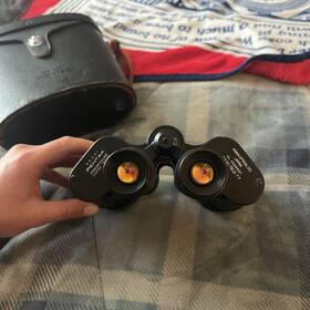 4626891 Pentax Vintage Asahi Prism Binoculars Coated Optics 7x50 Field 7.1