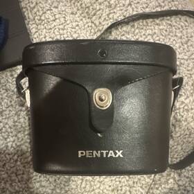 J-b21 Pentax 81570 Binoculars With Case Black Made In Japan
