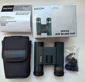Ad8x25wp Pentax Ricoh Binoculars Ad 8 X 25 Wp Waterproof Pocket