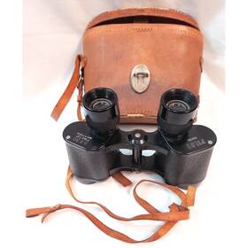 P-7-71309 Pilot Binoculars Vintage 6x30 Field 7.5 Deg. With Case Read