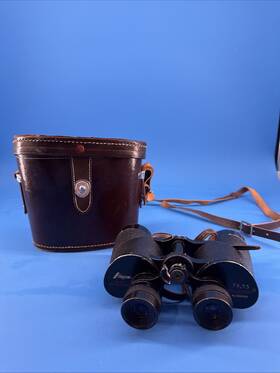 P-8-82502 Pilot Binoculars Flyweight 7 X 35 341 Ft At 1000 Yds With Case D