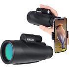 Pjm1 Monoculars High Power Telescopes And Quick Smartphone Holder Waterproof