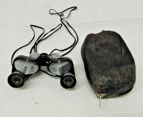 Plum 53970 Vtg Opera Glasses Binoculars 6x15 Field 7 No. Compact Small And Case