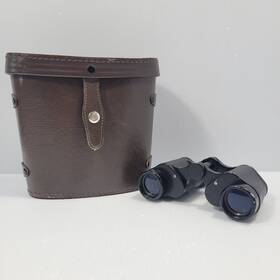 87237 Polaris Optics Vtg Japanese Binoculars 6x30 No. J-e6 Toc Triple Tested