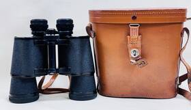 T-70314 Ranger Deluxe Vintage 16x50 Binoculars Triple Tested Japan With Case And Covers
