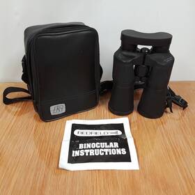 800640 Redfield Partner Se Binoculars 10x50 For Repair Read Please