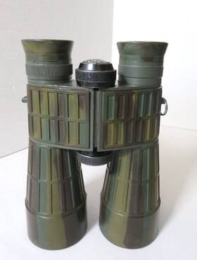 G105664 Redfield 10x50 Field Of View 265 Ft 1000 Yd Binoculars With Compass Vintage Camo