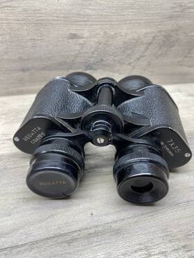 721913809 Regatta 621913687 Vtg Coated Optics 7 X 35 No. Binoculars 1 Cap Only Vintage