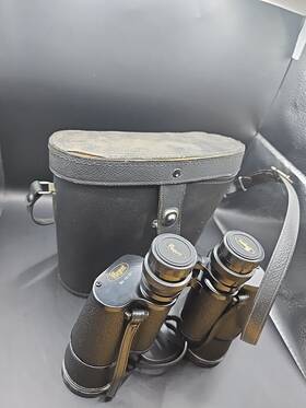 142187 Regent Vintage 7x50 Binoculars Coated Lens 376 At 1000 Yds No