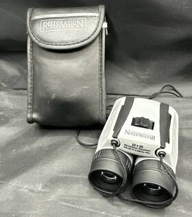 Restoration Hardware 425151800000 Panoramic View Binoculars Gray 10 X 25 Waterproof B1