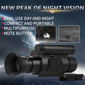 Nv075 Revasri Digital Night Vision Scope 1080p Hd Video Camera Clip-on Monocular For Hunting