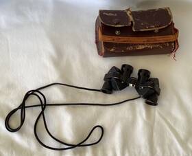 12107 Riken Kogakus Rkk Binoculars 6x15 Mini Spy Opera Glasses With Case