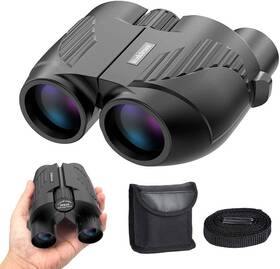 Rodcirant 723497865791 20x25 Compact Binoculars For Adults And Kids Large Eyepiece Waterproof Binocu