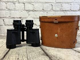 S-15044 Rosco Vintage Roscoe Rofco 8x30 Binoculars Japan With Case Model