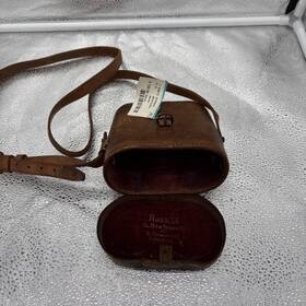 Ross 25586 Vintage Ross-binoculars-8 Power-leather Case Only