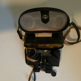 Na31282 Sans Streiffe Sightseer #975 Binoculars 7x35 Extra Wide Angle Coated With Case