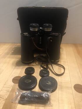 3211 Scope 1960 S Deluxe 7x50 Wide Angle Binoculars 400 Ft At 1000 Yds No.3211