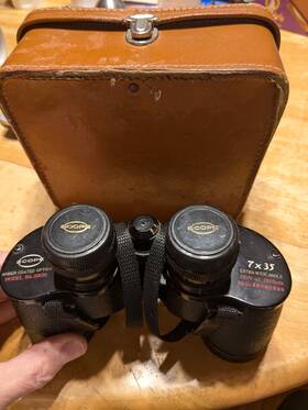 3809 Scope 7x 35 10 Extra Wide With Case Cleaned Lubed And Enhanced