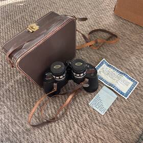 A-150188 Scope Model 7-15x35 Wide Angle Binoculars With Leather Case