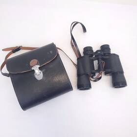 M-3303113 Scope Vintage Binoculars 7x35 Stereo Blue Coated Optics Made In Japan M-3303113 Scope Vintage Binoculars 7x35 Stereo Blue Coated Optics Made In Japan