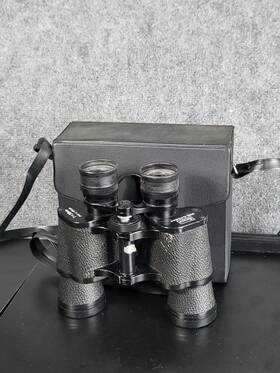 473.25200 Sears 473.252 Vintage Binoculars Zoom 7-15x35mm Model Quick Focus With Case