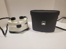 6234 Sears Vintage Binoculars 7x35 Wide Angle Fully Coated With Case And Lens Cover
