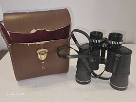 G52224 Sears 7x35 Mm Binoculars Model 6205 With Case 376ft At 1000 Yards Coated Optics