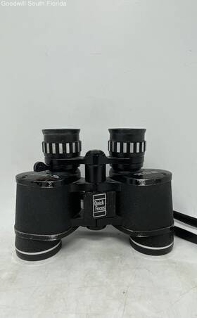 N47325190 Sears Black Model 7x15x35mm Wide Angle Binoculars In Case