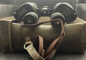 20422 Selsi Vintage Binoculars Luminous 7 X 50 - Model No. 71 Japan Coated