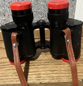 Selsi 36373 Vintage Luminous 6x30 Binoculars Lightweight With Case