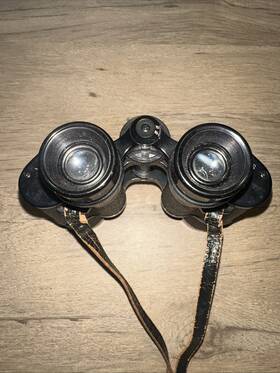 Selsi 62360 Vintage Lightweight Binoculars With Case Luminous 7x35 6.5 #62360
