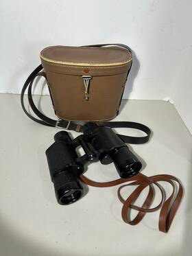 Selsi 78926 Vintage Lightweight Binoculars No. 7 X 35 Optics Case
