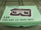 Shape Opera Coated Glasses Lenses 2.5 Nice Red Travellers
