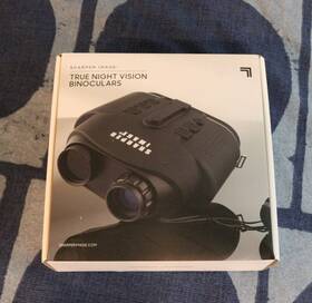 206647 Sharper Image True Night Vision Binoculars - Black