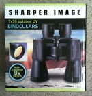 Sharper Image 7 X 50 Uv Binoculars Includes Carrying Case Lens Caps New 694202805114