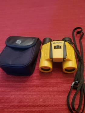 800883 Simmons Sport Binoculars With Case. 8x25 Waterproof/foggproof Model