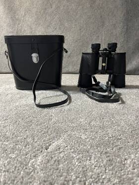 74355 Simor Vintage Binoculars 20x50 157ft At 1000yds Japan Fully Hard Coated Case