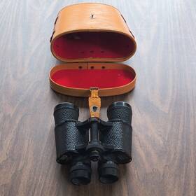 19679 Simor Tz 7x35 Binoculars Coated Precision Optics Porro Prism 35mm With Case