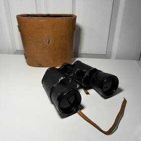 57880 Skyline Vintage Dbk Binoculars 7x50 5.3 Field Coated With Case