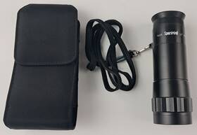 29074 Specwell Black Telescoping Monocular 10 7 X 25 With Strap And Case Free Shipping