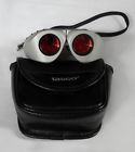 Spl-821-1  Tasco Compact Binoculars Rubicon Coated Optics Leather Case Euc