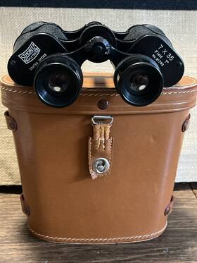 91793 St Moritz Vintage St. 7x35 Binoculars Field 7 10 No Leather Case Japan