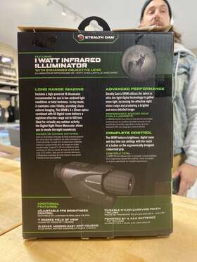 Stealth Cam 813628000273 Stc-xnvm Digital Night Vision Monocular - Black 9c