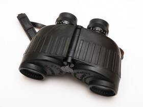 7x35ww Steiner Military Marine Vintage West German Armored Binoculars Black