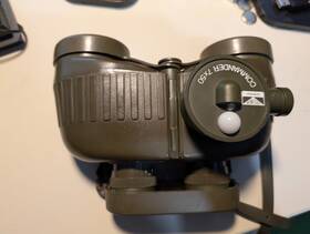 M750rc Steiner Vtg 7x50 Mm Military Binoculars Green All Weather West Germany Optics