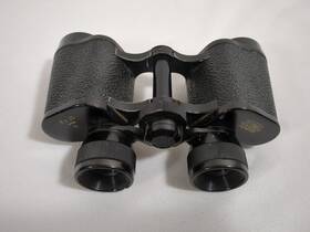 87706 Steinheil Vintage German Munchen Binoculars With Case 8 X 30 Germany