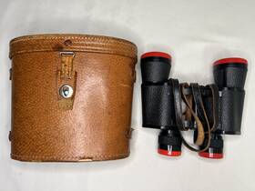 248704 Stellar Vintage Famous Precision 7x35 Binoculars With Case